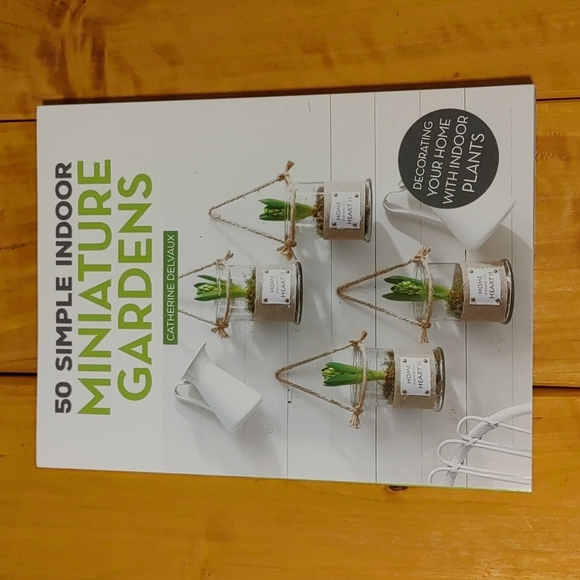 💚50 Simple Indoor Miniature Gardens Book Nwot - Picture 2 of 8